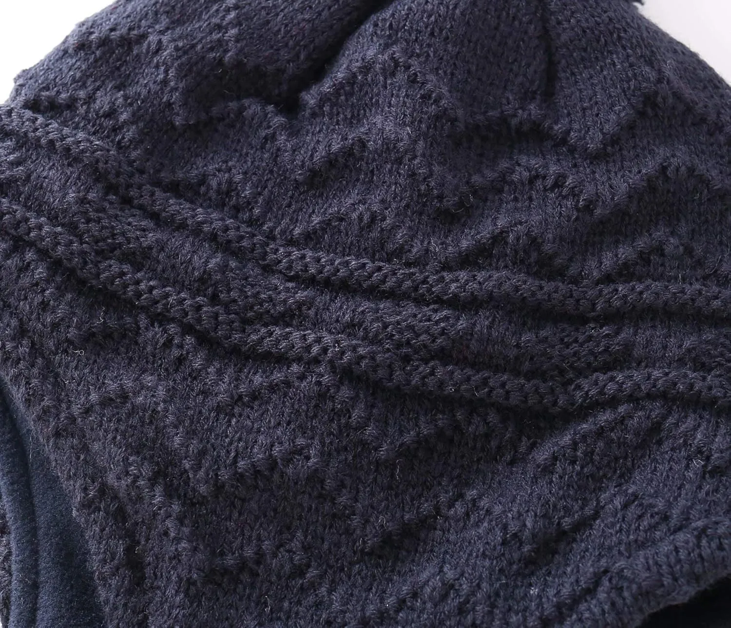 Connectyle Toddler Boys Girls Beanie Hat Fleece Lined Knit Kids Hat with Ear Flaps Warm Winter Hat Acrylic Watch Hat