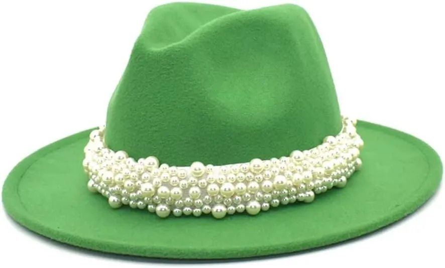 Fedora Hat Woolen Jazz Hat Party Hats Ladies Fedora Hats Men Top Hats Panama Hats