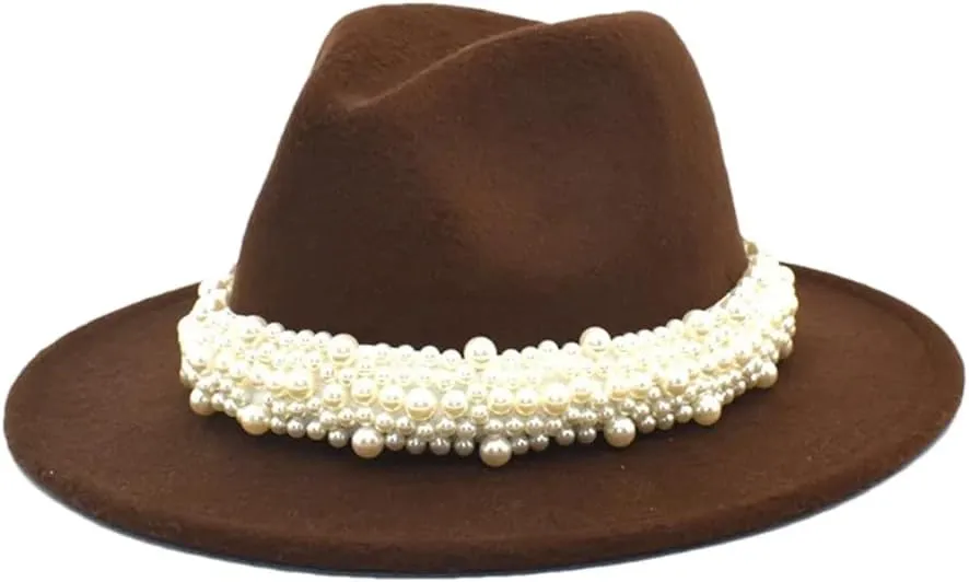 Fedora Hat Woolen Jazz Hat Party Hats Ladies Fedora Hats Men Top Hats Panama Hats