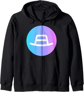 Fedora Hat Zip Hoodie