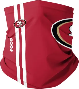 FOCO NFL unisex-adult Nfl Team Logo Neck Gaiter Multiuse
