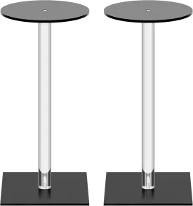 Geelin 2 Pieces Full Size Helmet Display Stand Baseball Batting Helmet Headwear Display Stand Acrylic Helmet Stand Clear Acrylic Hat Stand