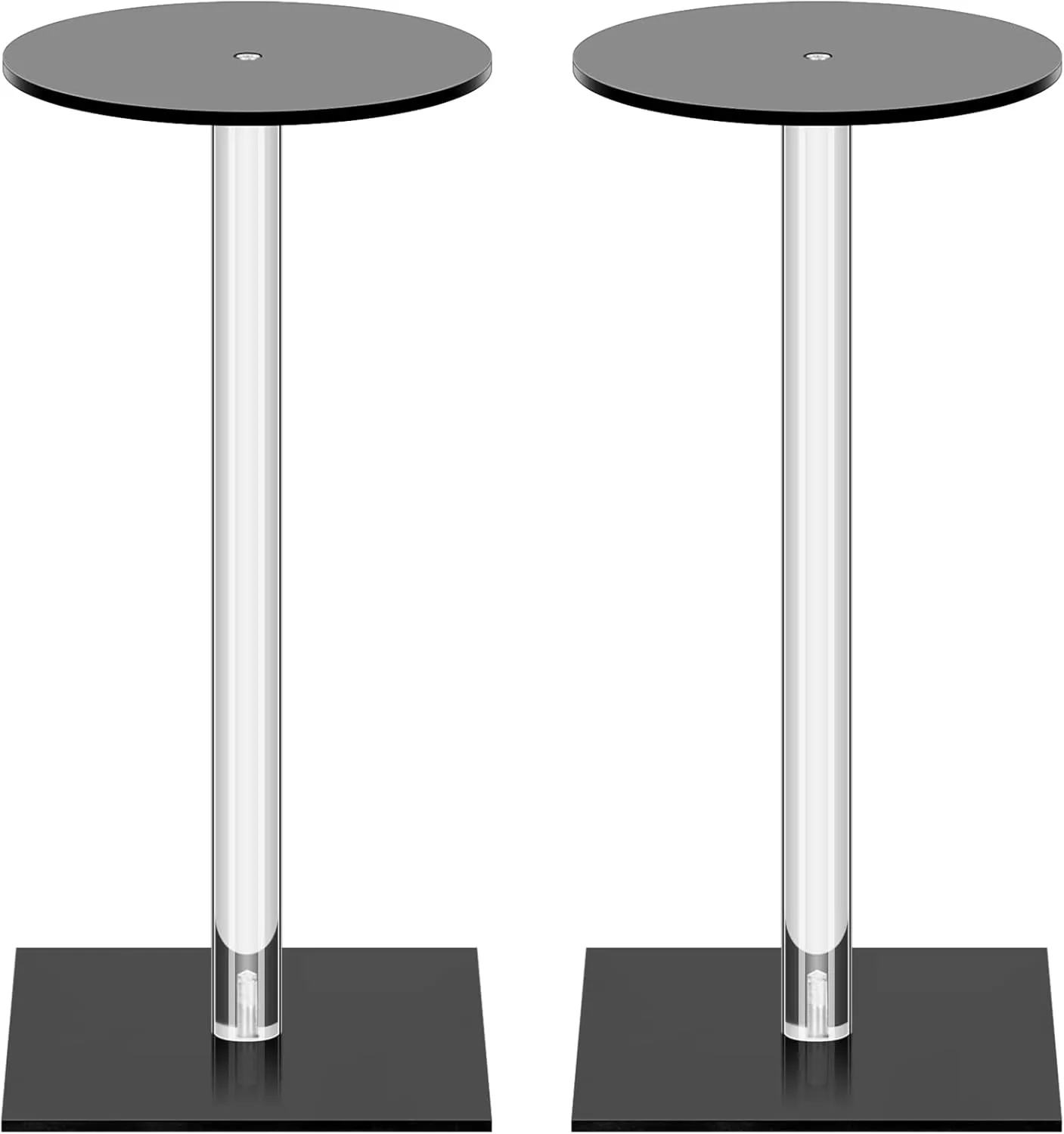 Geelin 2 Pieces Full Size Helmet Display Stand Baseball Batting Helmet Headwear Display Stand Acrylic Helmet Stand Clear Acrylic Hat Stand