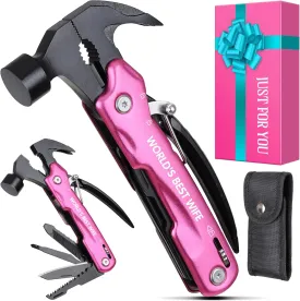 Gifts for Wife - Stocking Stuffers for Wife, Wife's Gifts for Christmas Birthday, Wifes Gift Idea from Husband - Wifes Mothers Day Anniversary Thanksgiving Gift, Multitool Hammer