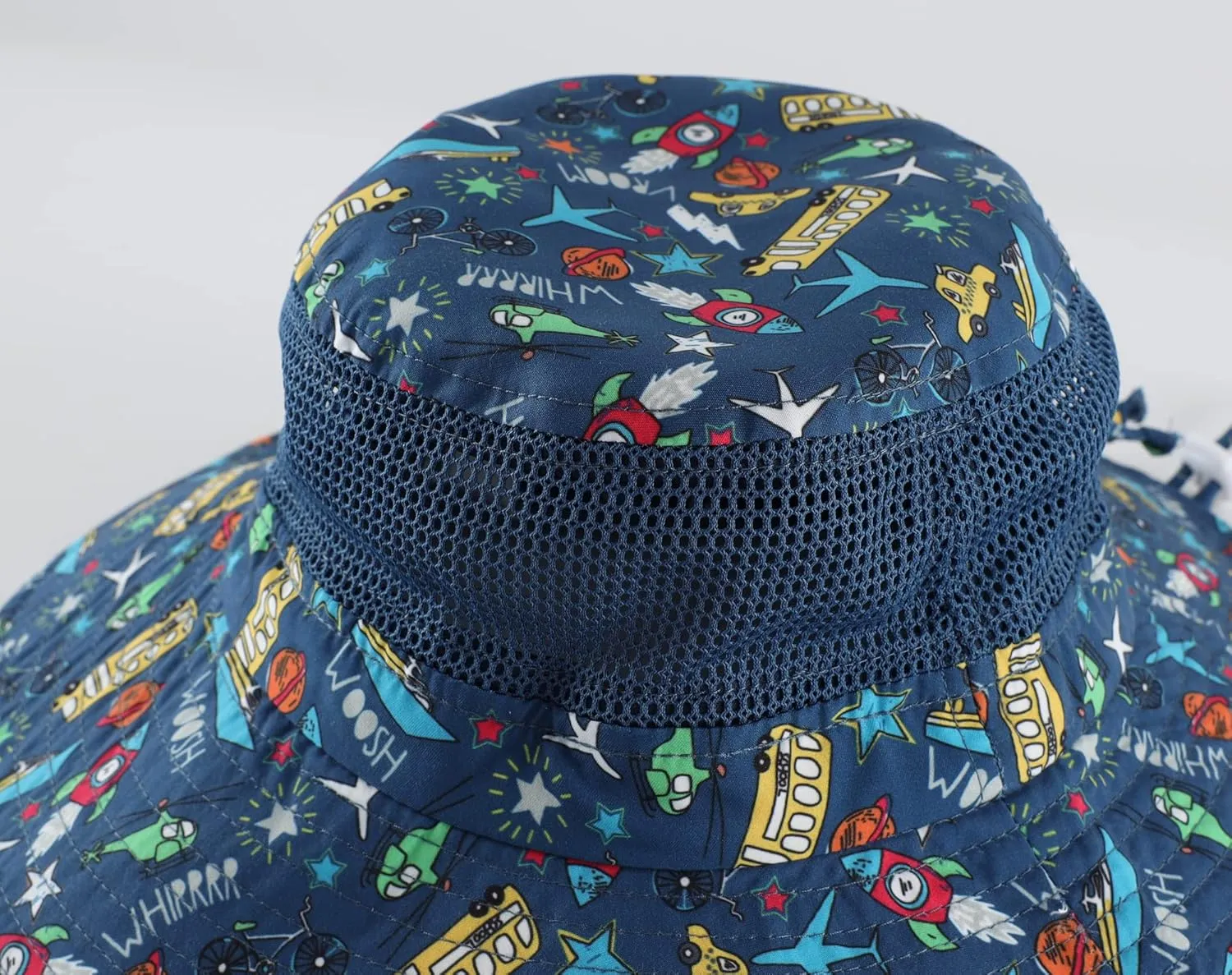 Home Prefer UPF50  Wide Brim Sun Hat Boys Girls Sun Protection Hat Zoo Beach Swim Safari Bucket Hat for Baby Toddler Kid
