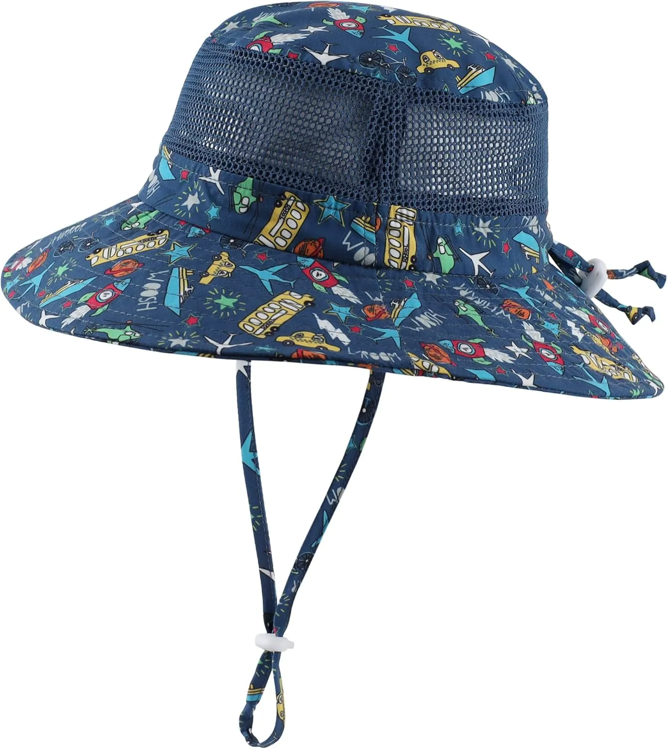 Home Prefer UPF50  Wide Brim Sun Hat Boys Girls Sun Protection Hat Zoo Beach Swim Safari Bucket Hat for Baby Toddler Kid