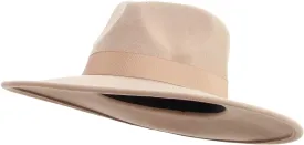 Jeanne Simmons Women's Pinched Fedora Crown Sewn Band Hat