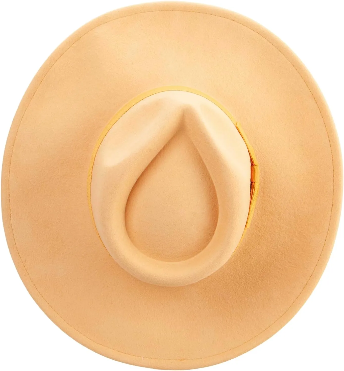 Jeanne Simmons Women's Pinched Fedora Crown Sewn Band Hat