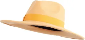 Jeanne Simmons Women's Pinched Fedora Crown Sewn Band Hat