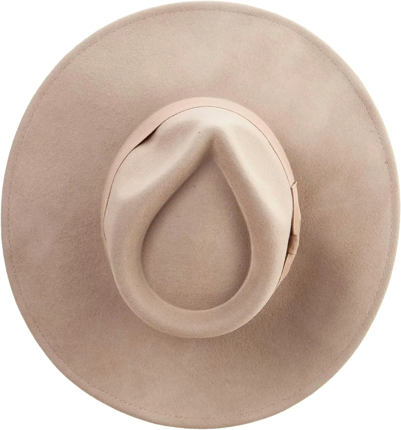 Jeanne Simmons Women's Pinched Fedora Crown Sewn Band Hat