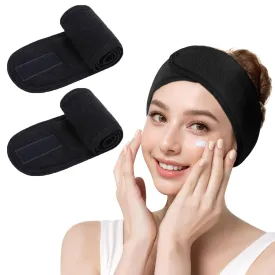 LADES Spa Facial Headband for Women | Adjustable Velcro, Soft Terry Cloth, Washable, Comfortable, Perfect for Makeup, Facials & Sleeping