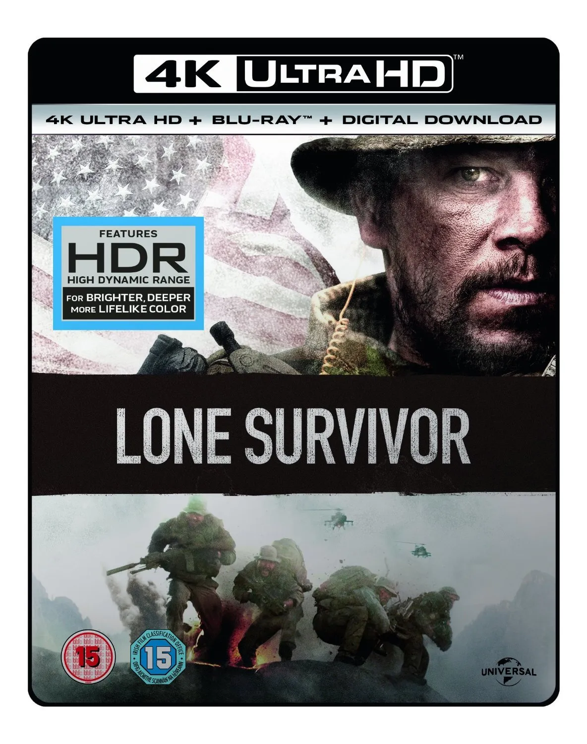 Lone Survivor [4K UHD Blu-ray   Blu-ray   UV Copy] [2013]