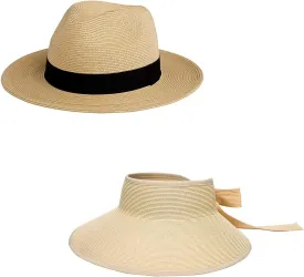 Pineapple&Star Hat Fedora and Visor Collection