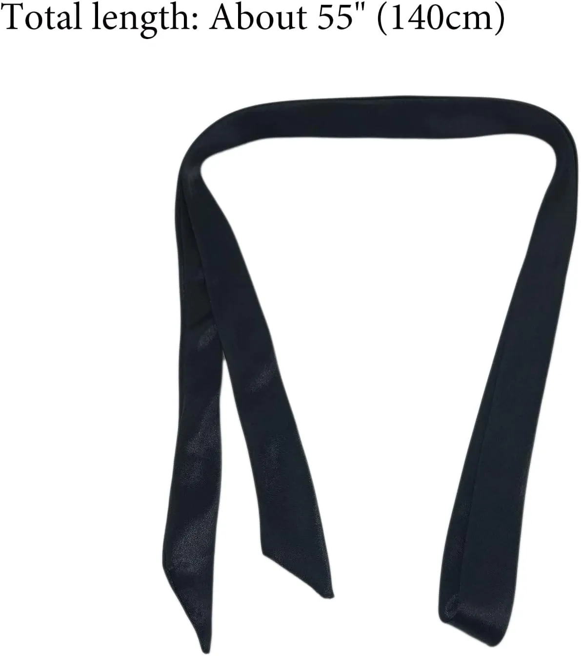 SYAYA Womens Bow Tie, Ladies Self Tie Long Bowtie - Ribbon Choker for Lady Uniform or Cosplay T-shirt for Graduation W-B-T1