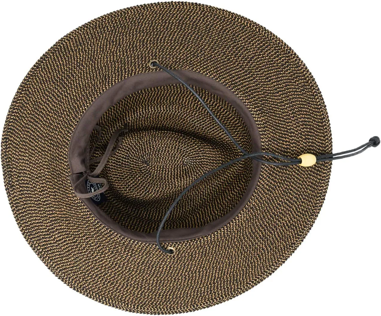 Wallaroo Hat Company Mens Logan Fedora  UPF 50  Sun Protection, Wide Brim, Packable, Chin Strap and Adjustable Sizing