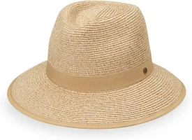 Wallaroo Hat Company Womens Petite Gabi Fedora  UPF 50   Lightweight  Adjustable  Packable  Extra Small