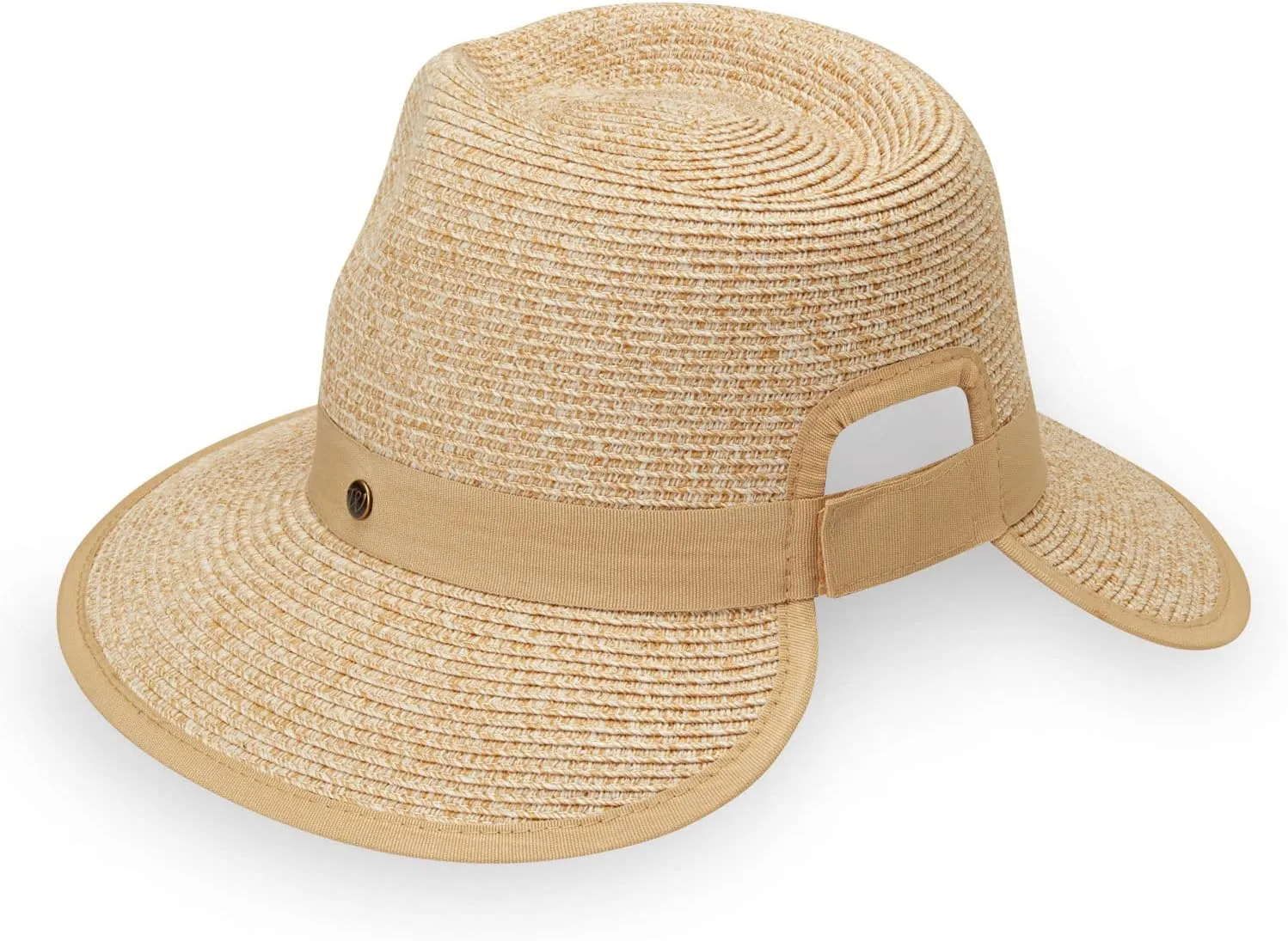 Wallaroo Hat Company Womens Petite Gabi Fedora  UPF 50   Lightweight  Adjustable  Packable  Extra Small