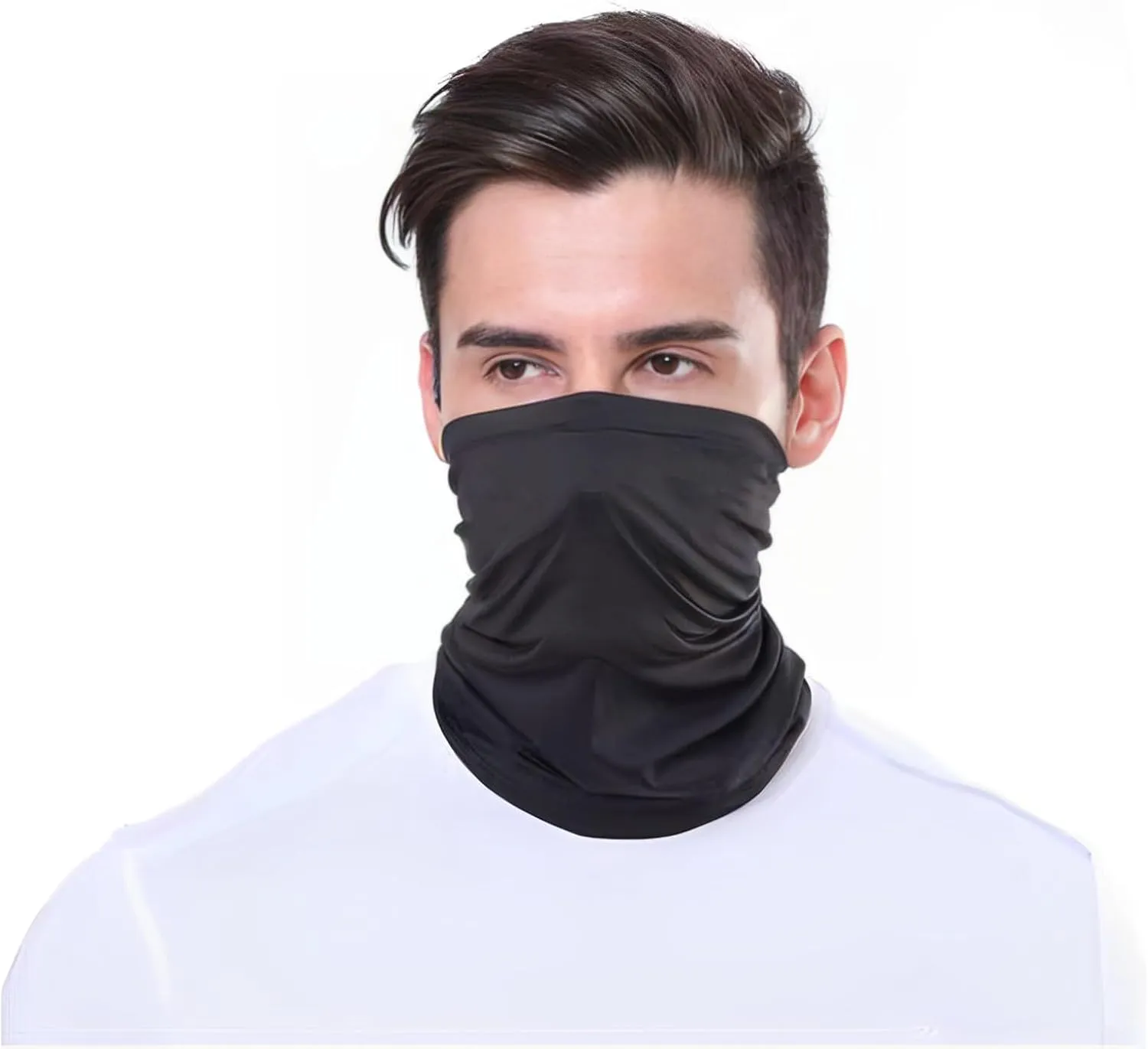 Women's Bow Print Balaclava Ski Mask Stylish Balaclava Face Mask Lightweight Ski Mask and Neck Gaiter for Outdoor Sports