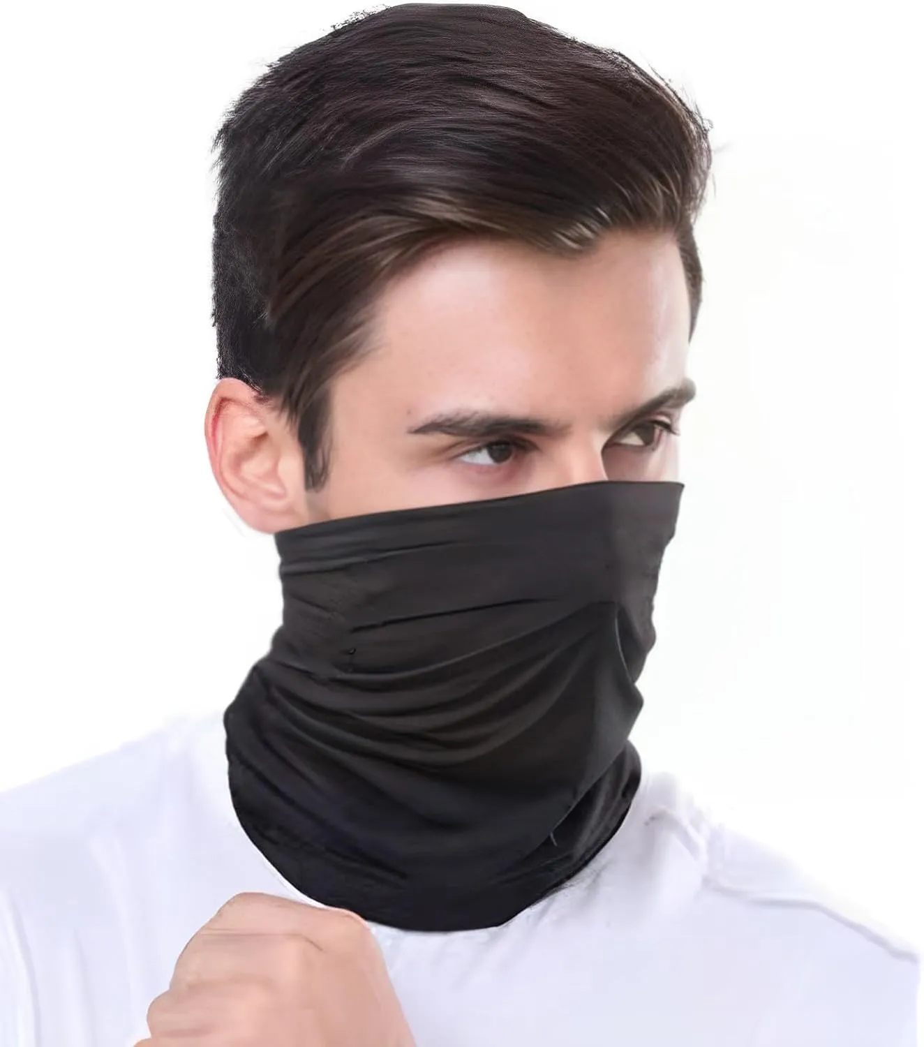 Women's Bow Print Balaclava Ski Mask Stylish Balaclava Face Mask Lightweight Ski Mask and Neck Gaiter for Outdoor Sports