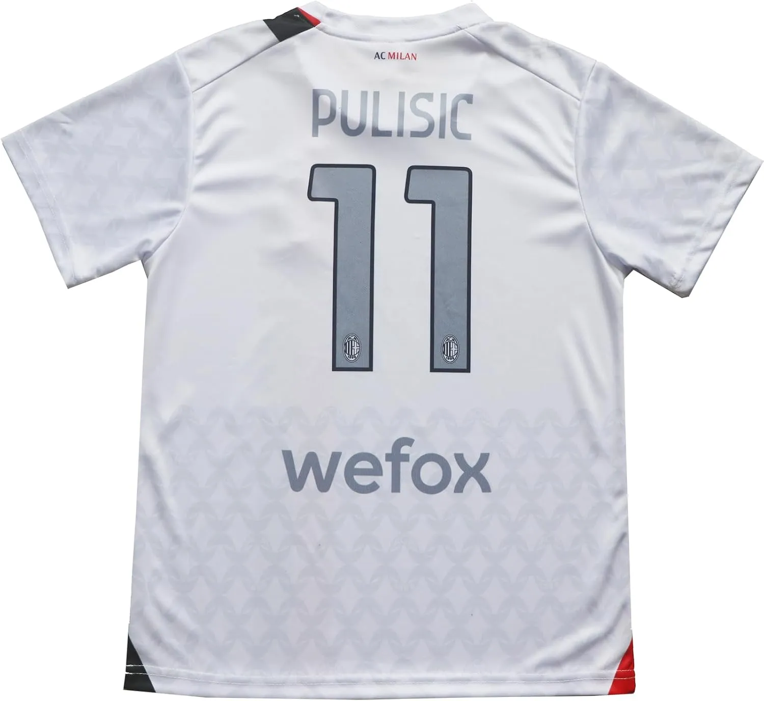Youth Sportswear Milan Christian Pulisic 11 Kids Home Red Soccer Jersey/Shorts Bag Keychain Football Socks Set
